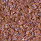 Miyuki quarter tila 5x1.2mm beads - Matted dark topaz ab QTL-134FR